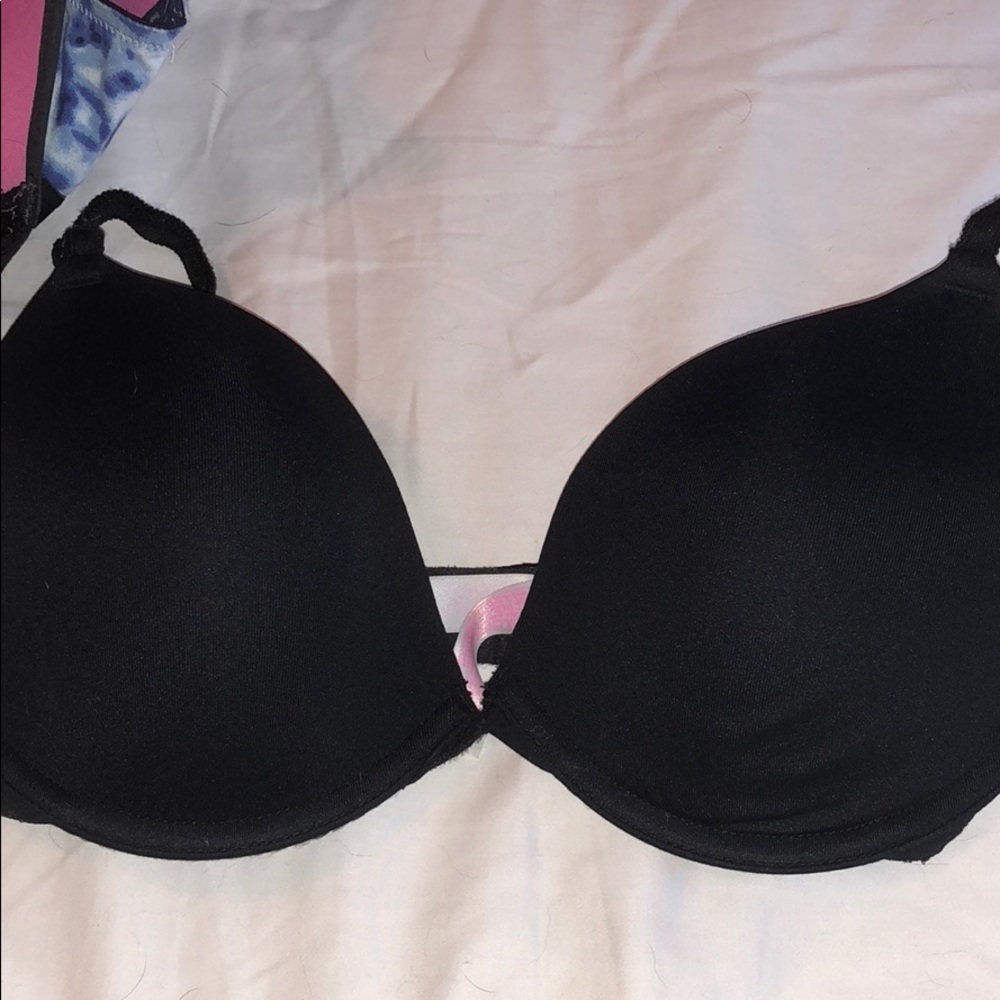 32D LIGHTLY LINED PINK BRA